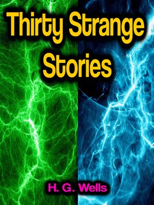 cover image of Thirty Strange Stories